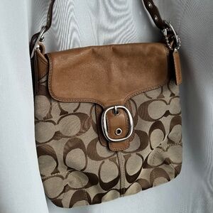 Coach Signature SoHo Leather Crossbody